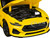 2024 Ford Mustang GT 5 0 Yellow with Black Top NEX Models Series 1/25 Diecast Model Car Welly 24123W-YL