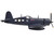 Vought F4U 1D Corsair Fighter Aircraft Robert Wade VMF 323 Death Rattlers Yontan Airfield Okinawa 1945 United States Marine Corps Planes of World War II Series 1/72 Diecast Model Airplane Luppa LCM007