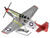 Model Kit North American P 51D Mustang Fighter Aircraft Tuskegee Airmen Duchess Arlene 100th Fighter Squadron United States Army Air Forces Challenging Difficulty Steel Model Metal Earth ICX142