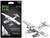 Model Kit Consolidated PBY Catalina Amphibious Aircraft Miss Pick Up United States Army Air Forces Moderate Difficulty Steel Model Metal Earth ME1013