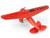Model Kit Lockheed Vega 5B Monoplane Aircraft Little Red Bus Amelia Earhart Red Moderate Difficulty Steel Model Metal Earth ME1025