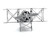 Model Kit Fokker D VII Fighter Aircraft Imperial German Army Easy Difficulty Steel Model Metal Earth MMS005