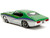 1969 Pontiac GTO Judge Green Metallic and Silver with Stripes Bigtime Muscle Series 1/24 Diecast Model Car Jada 35489