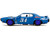 1972 Plymouth GTX #34 Blue with Graphics Bigtime Muscle Series 1/24 Diecast Model Car Jada 35218