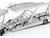 Mercedes Benz Actros Auto Transporter White 1/64 Diecast Model GCD KS-069-400