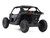 Can Am Maverick X3 X RS Turbo RR Triple Black with Driver Figure 1/32 Diecast Model BRP Models 60001