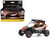 Can Am Maverick X3 X RS Turbo RR Sand Version Chalk Gray and Magma Red with Driver Figure 1/32 Diecast Model BRP Models BRP60003