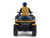 Can Am Outlander XT P 1000R ATV Iron Gray and Neo Yellow with Driver Figure 1/32 Diecast Model BRP Models 60006