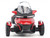 Can Am Spyder RT Limited 3 Wheel Motorcycle Deep Marsala Red Metallic with Driver Figure 1/32 Diecast Model BRP Models 60017