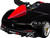 Ferrari Monza SP1 Black Metallic with Red Stripes Race & Play Series 1/24 Diecast Model Car Bburago 26027bkr