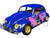 1952 Volkswagen Beetle Deluxe Model Maui & Sons Purple Metallic with Graphics Limited Edition to 6650 pieces Worldwide 1/24 Diecast Model Car M2 Machines 40300-125B