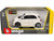 2023 Fiat 500e White 1/24 Diecast Model Car Bburago 21110W