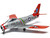 Level 2 Model Kit North American F 86F Sabre Aircraft with 2 Scheme Options 1/48 Plastic Model Kit Airfix A08111