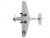 Curtiss P 40N Warhawk Fighter-Bomber Aircraft Major Gerald Johnson 49th Fighter Group Philippines 1944 United States Army Air Forces Air Power Series 1/72 Diecast Model Hobby Master HA5510