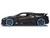 Bugatti Divo Carbon Fiber with Blue Accents Carbon Series Bburago 50th Anniversary 1/18 Diecast Model Car Bburago BB11101