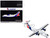ATR 42500 Commercial Aircraft Cubana CU T1240 White with Blue and Red Tail Gemini 200 Series 1/200 Diecast Model Airplane GeminiJets G2CUB1251