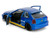 1997 Honda Civic Type R Blue Metallic with Graphics Sonic the Hedgehog 1991 Video Game Hollywood Rides Series 1/32 Diecast Model Car Jada 35482