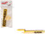 3 Axle Step Deck Equipment Trailer with Ramps Yellow 1/87 (HO) Plastic Model Promotex 005482Y