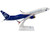 Boeing 737 MAX 8 Commercial Aircraft Alaska Airlines Honoring Those Who Serve N806AK White Blue Snap-Fit 1/130 Plastic Model Skymarks SKR1180