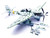 Junkers Ju 87G2 Stuka Bomber Aircraft 10 Pz SG 2 Immelmann Markisch Friedland Pomerania 1945 German Luftwaffe Wing Series 1/72 Diecast Model Panzerkampf 14647PA