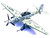 Junkers Ju 87G2 Stuka Bomber Aircraft 10 Pz SG 2 Immelmann Markisch Friedland Pomerania 1945 German Luftwaffe Wing Series 1/72 Diecast Model Panzerkampf 14647PA
