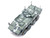 Bumerang Object K 17 IFV Infantry Fighting Vehicle Russian Army Digital Green Camouflage Armor Premium Series 1/72 Diecast Model Panzerkampf 12221PD