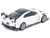 Nissan GT R R35 Top Secret RHD Right Hand Drive White with Black Top Tokyo Auto Salon 2021 1/64 Diecast Model Car Inno Models IN64-R35TS-TAS2021
