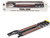 Trail King TK120 Hydraulic Detachable Gooseneck Lowboy Trailer Black Outrigger Version Transport Series 1/50 Diecast Model Diecast Masters 71137