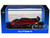 Koenigsegg One 1 Apple Red Metallic with Carbon and Silver Stripes 1/64 Diecast Model Car Autoart 20040