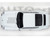 Porsche 911 Carrera 2 7 RS The Circuit Wolf White with Red Stripes and Wheels with Hood Graphics 1/18 Model Car Autoart 78026