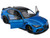 2022 Alfa Romeo Giulia GTA Anodized Blue Metallic with Carbon Top 1/18 Diecast Model Car Solido S1806906