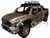 2024 Toyota Tacoma Trailhunter Edition Pickup Truck Bronze Metallic 1/24 Diecast Model Car H08777-BRZ