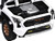 2024 Toyota Tacoma Trailhunter Edition Pickup Truck White Metallic 1/24 Diecast Model Car H08777-WH