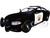 2023 Dodge Charger Pursuit Police Car California Highway Patrol Black White Law Enforcement and Public Service Series 1/24 Diecast Model Car Motormax 76807
