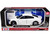 2023 Dodge Charger Pursuit Police Car White Custom Builder's Kit Law Enforcement Public Service Series 1/24 Diecast Model Car Motormax 76810W