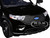 2022 Ford Police Interceptor Utility Black and White Builder s Kit with Flashing Light Bar and Front and Rear Lights and Sounds 1/24 Diecast Model Car Motormax 79541BW