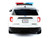 2022 Ford Police Interceptor Utility Plain White Builder s Kit with Flashing Light Bar and Front and Rear Lights and Sounds 1/24 Diecast Model Car Motormax 79541W