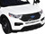 2022 Ford Police Interceptor Utility Plain White Builder s Kit with Flashing Light Bar and Front and Rear Lights and Sounds 1/24 Diecast Model Car Motormax 79541W