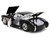 1957 Chevrolet Corvette Black with Flame Graphics and White Interior Bigtime Muscle Series 1/24 Diecast Model Car Jada JA36300