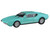 1972 De Tomaso Pantera Verde Aqua 1/64 Diecast Model Car Paragon Models PA-55645
