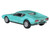 1972 De Tomaso Pantera Verde Aqua 1/64 Diecast Model Car Paragon Models PA-55645