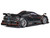 Pagani Imola Dark Gray Metallic with Carbon and Orange Accents with Extra Wheels 1/64 Diecast Model Car CM Model CM64-IMOLA-03
