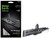 Model Kit USS Nautilus SSN 571 Submarine United States Navy Challenging Difficulty Steel Model Metal Earth PS2023