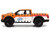 2017 Ford F 150 Raptor Pickup Truck Frosted Flakes Orange with Graphics and Tony the Tiger Diecast Figure Hollywood Rides Series 1/24 Diecast Model Jada 35470