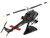 Bell UH-1 Iroquois Huey Helicopter Seawolves HAL-3 Fleet No.324 United States Navy 1/87 HO Diecast Model Postage Stamp PS5601-4