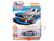 2017 Ford Mustang GT Tribute Edition Petty s Garage Ingot Silver Metallic with Petty Blue and Red Stripes Modern Muscle Series 1/64 Diecast Model Car Auto World 64452-AWSP178A