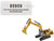 CAT Caterpillar 395 Next Generation Hydraulic Excavator Mass Excavation Version Yellow High Line Series 1/50 Diecast Model Diecast Masters 85959