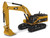 CAT Caterpillar 385C L Hydraulic Excavator Yellow Play & Collect Series 1/64 Diecast Model Diecast Masters 85694