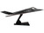 Lockheed F-117 Nighthawk Stealth Aircraft Affectionately Christine Stars and Stripes United States Air Force 1/150 Diecast Model Airplane Postage Stamp PS5386-1