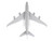 Airbus A380 Commercial Aircraft Qatar Airways A7-APA Gray Tail Graphics Snap-Fit 1/200 Plastic Model Skymarks SKR1062
